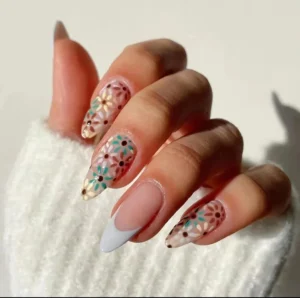 Mrs-Blackrose Press-On Nails