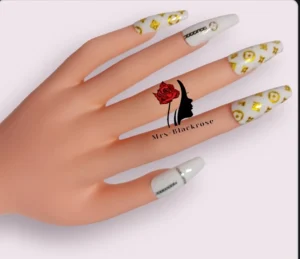 Mrs-Blackrose HM001 Press On Nails