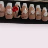 Mrs-Blackrose HM005 Press On Nails – Elegant & Reusable