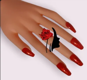 Mrs-Blackrose HM007 Press On Nails
