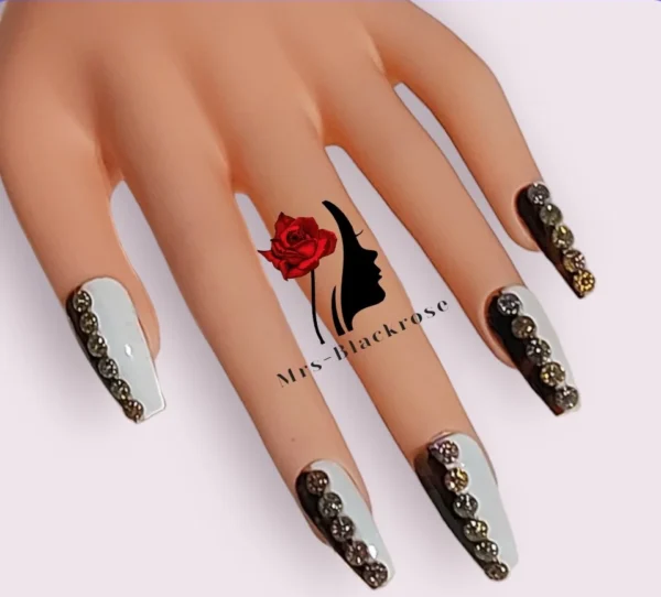 Mrs-Blackrose HM015 Press On Nails