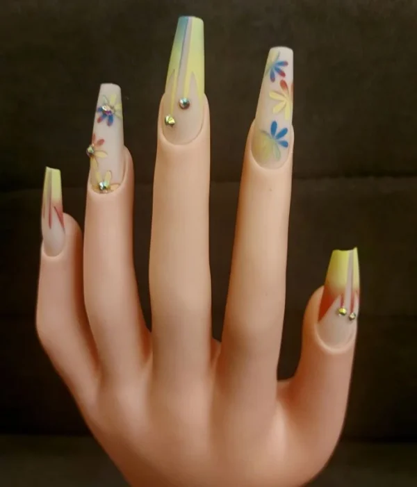 Mrs-Blackrose ZD001 Press On Nails
