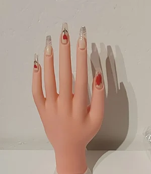 Mrs-Blackrose #10 Press On Nails – Elegant Reusable Nail Set