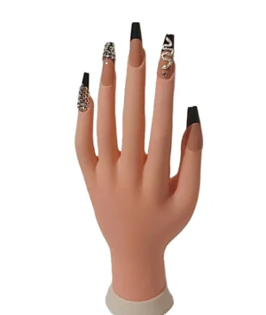 Mrs-Blackrose #14 Press On Nails – Elegant Reusable Nail Set