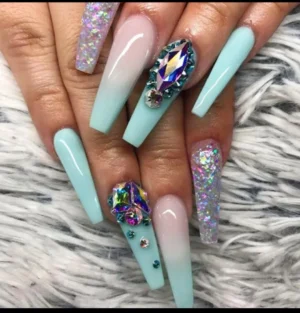 Mrs-Blackrose #6 Press On Nails – Elegant Reusable Nail Set