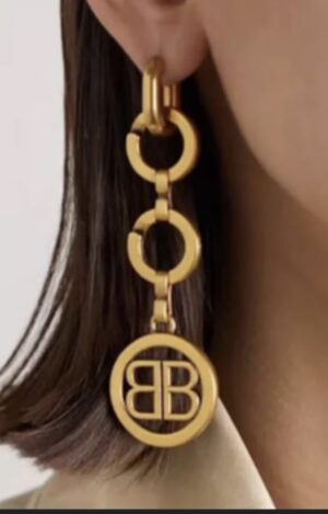 Gold BB Earring – Stainless Steel, Nickel-Free