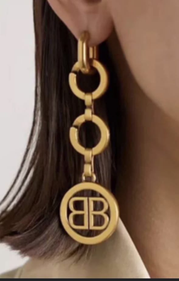 Gold BB Earring – Stainless Steel, Nickel-Free