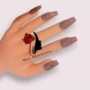 Mrs-Blackrose HM009 Press On Nails – Elegant & Reusable